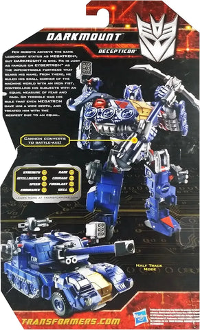 Transformers Generations - Decepticon Darkmount Action Figure - Hasbro - Deluxe Class (2010 Wave 2) - Image 3