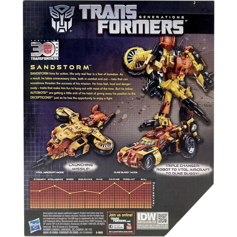 Transformers: Generations - Sandstorm Action Figure (7