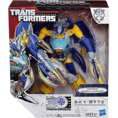 Transformers: Generations - Sky-Byte Action Figure (8