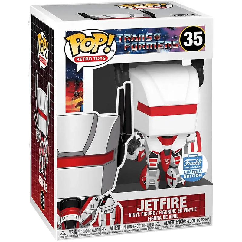 Transformers - Limited Edition Jetfire Figure - Funko - POP! Retro Toys Series (35)
