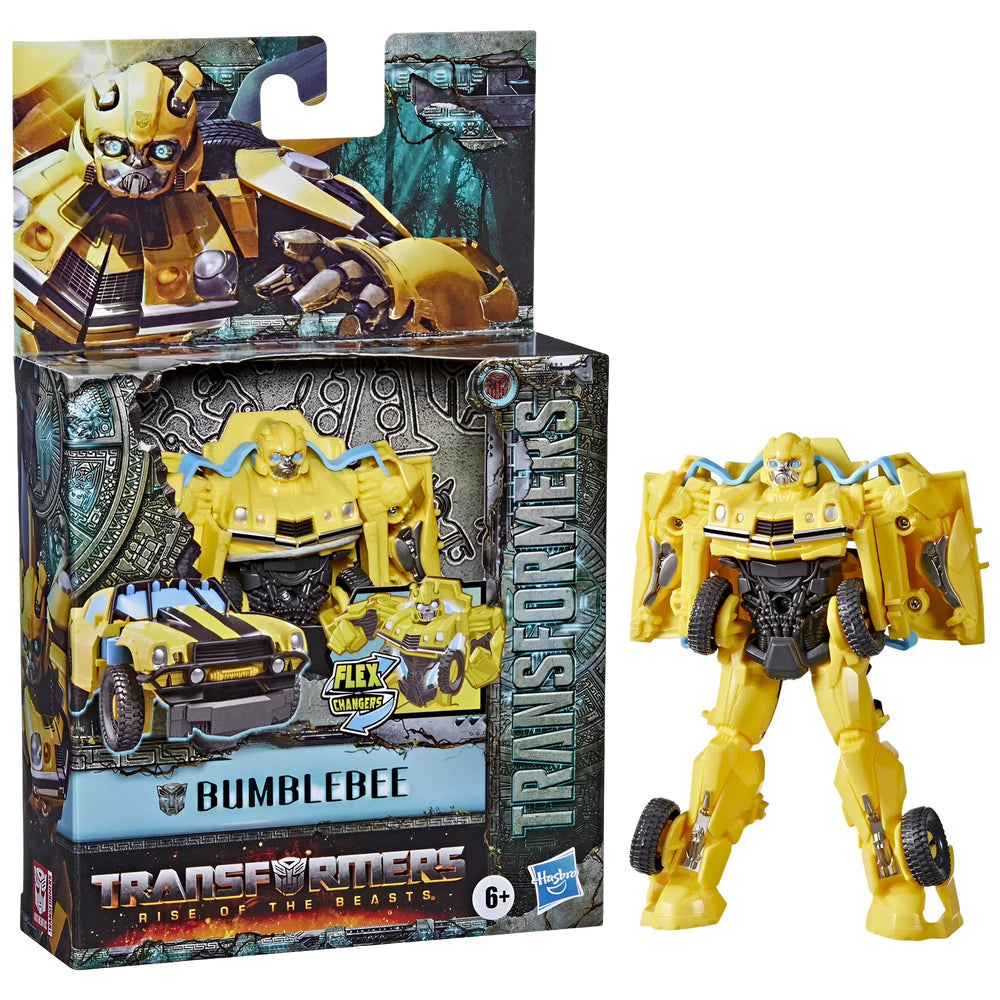 Transformers: Rise of the Beasts - Bumblebee Action Figure - Hasbro - Flex Changers Series