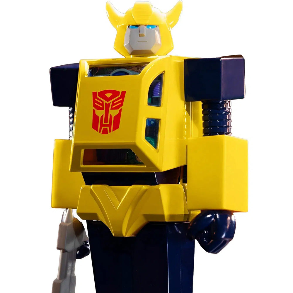 Cyborg Transformer Transformers - Super Cyborg Bumblebee Figure - Super7 — Poggers