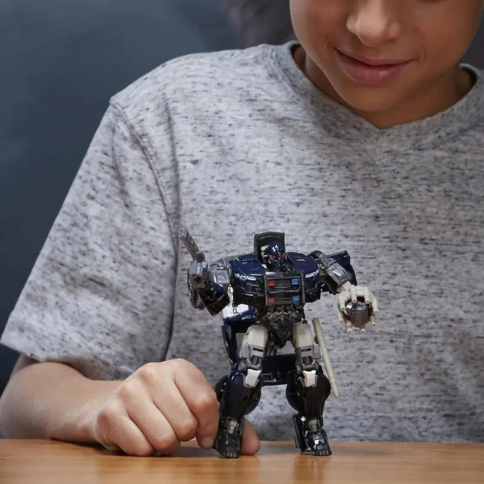 Transformers: The Last Knight - Barricade Action Figure (5", Deluxe Class) - Hasbro - Premier Edition Series