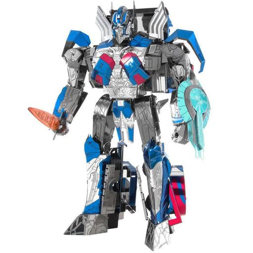 Transformers: The Last Knight - Optimus Prime 3D Figure Model Kit (Steel, Moderate Difficulty) - Fascinations - Metal Earth Iconx Premium Series - (2020)