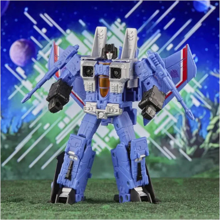 Transformers - Troop Builder Multipack Action Figure Set (Decepticon Seeker, Quintesson Trooper, G1 Universe Cybertronian Trooper & Animated Universe Autotrooper) - Tomy