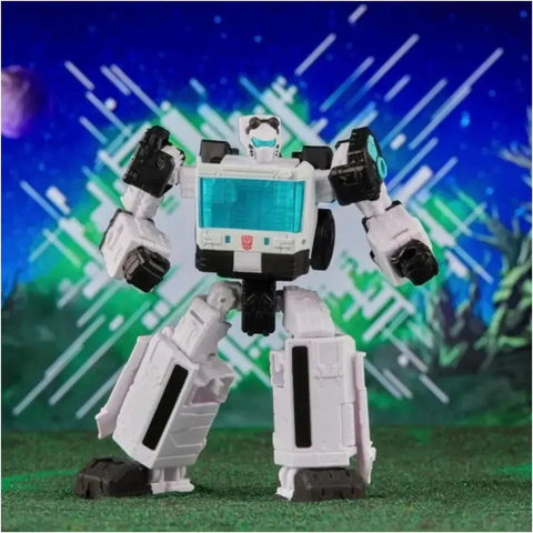 Transformers -  Troop Builder Multipack Action Figure Set (Decepticon Seeker, Quintesson Trooper, G1 Universe Cybertronian Trooper & Animated Universe Autotrooper) - Tomy