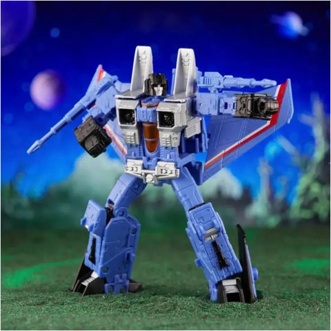 Transformers -  Troop Builder Multipack Action Figure Set (Decepticon Seeker, Quintesson Trooper, G1 Universe Cybertronian Trooper & Animated Universe Autotrooper) - Tomy