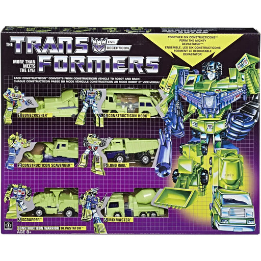 Transformers - Vintage G1 Constructicon Devastator Six Figure Collection Pack Exclusive