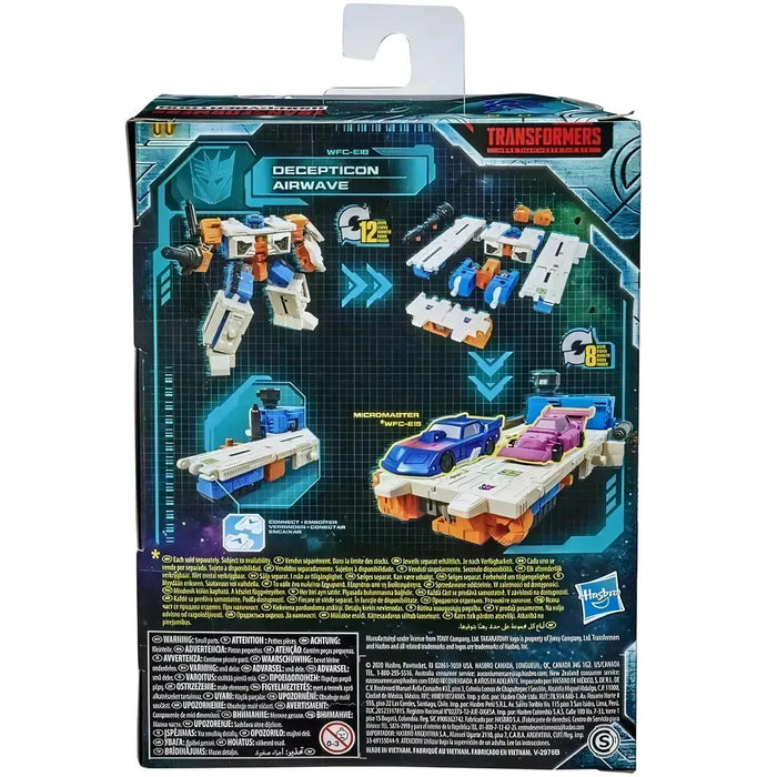 Transformers: War for Cybertron Trilogy - Decepticon Airwave Action Figure (5.5", Deluxe Class) - Hasbro - Transformers Generations Earthrise Series