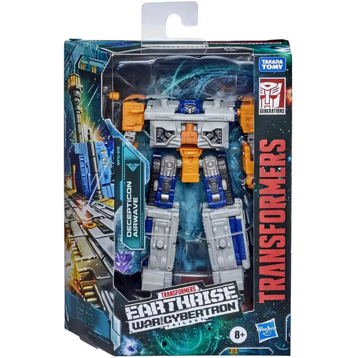 Transformers: War for Cybertron Trilogy - Decepticon Airwave Action Figure (5.5", Deluxe Class) - Hasbro - Transformers Generations Earthrise Series
