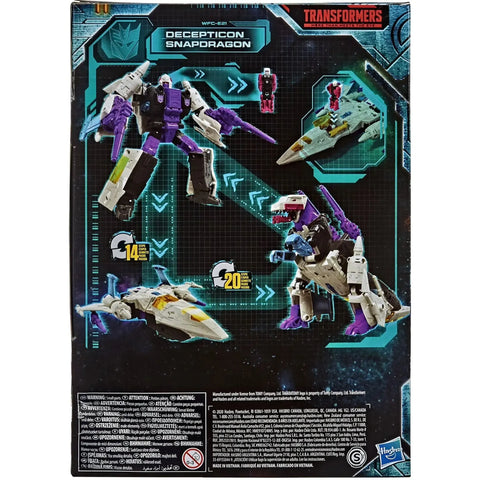 Transformers: War for Cybertron Trilogy - Decepticon Snapdragon Action Figure (7