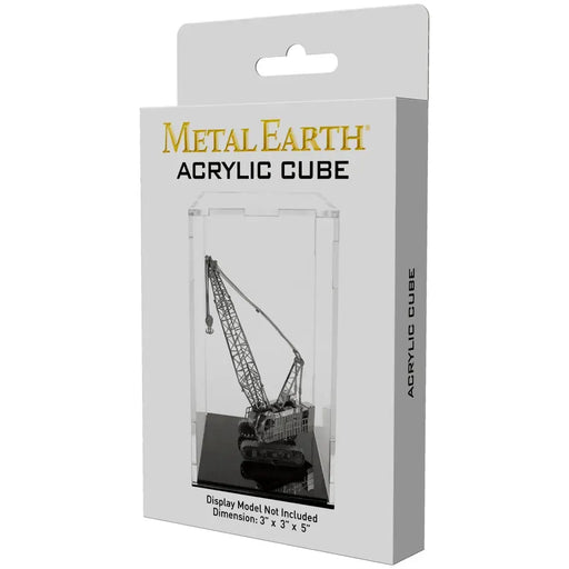 Transparent Display Cube to Display Models (3"x3"x5", Acrylic) - Fascinations - Metal Earth Series