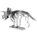 Triceratops Skeleton Dinosaur 3D Figure Model Kit (Steel, Moderate Difficulty) - Fascinations - Metal Earth Series - (2024)