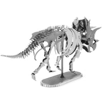 Triceratops Skeleton Dinosaur 3D Figure Model Kit (Steel, Moderate Difficulty...- Image 5