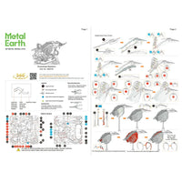Triceratops Skeleton Dinosaur 3D Figure Model Kit (Steel, Moderate Difficulty...- Image 7