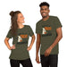 Trick or Treat Have a Happy Halloween T-Shirt - Cute Ghost and Pumpkin Graphic Tee