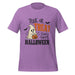 Trick or Treat Have a Happy Halloween T-Shirt - Cute Ghost and Pumpkin Graphic Tee