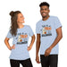 Trick or Treat Have a Happy Halloween T-Shirt - Cute Ghost and Pumpkin Graphic Tee