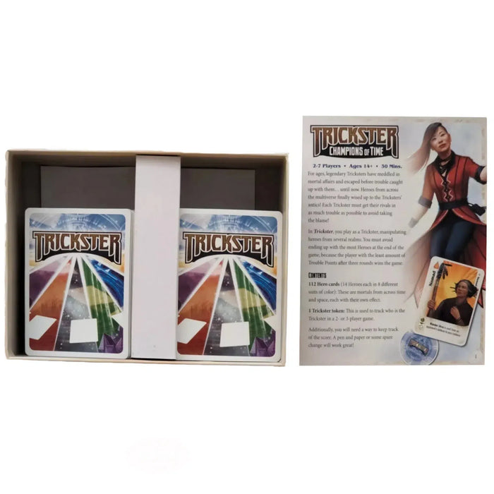Trickster: Champions of Time - Competitive Fantasy Card Game for Family, Adults, and Children (2-7 Players, Ages 14+) - Action Phase Games