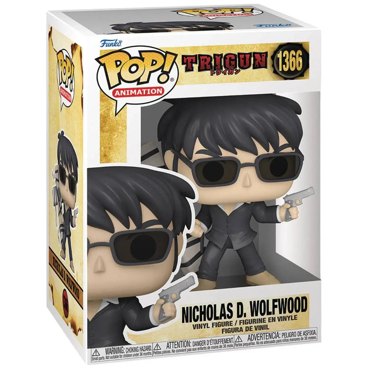 Trigun - Nicholas D. Wolfwood Figure - Funko - POP! Animation 