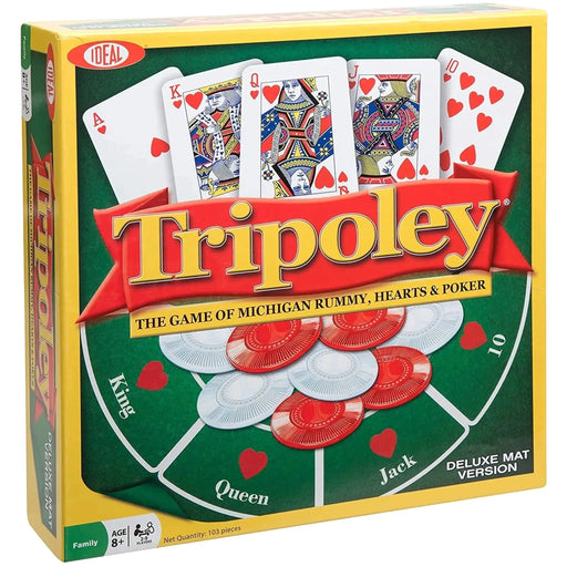 Tripoley - Party Card Game for Family and Adults (2-9 Players, Ages 8+) - Ideal