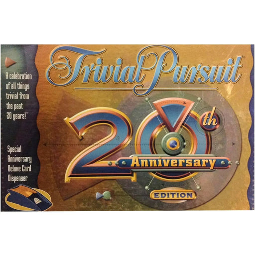 Trivial Pursuit: 20th Anniversary Edition - Trivia Party Game for Adults (2-6 Players, Ages 18+) - Hasbro - (2002)