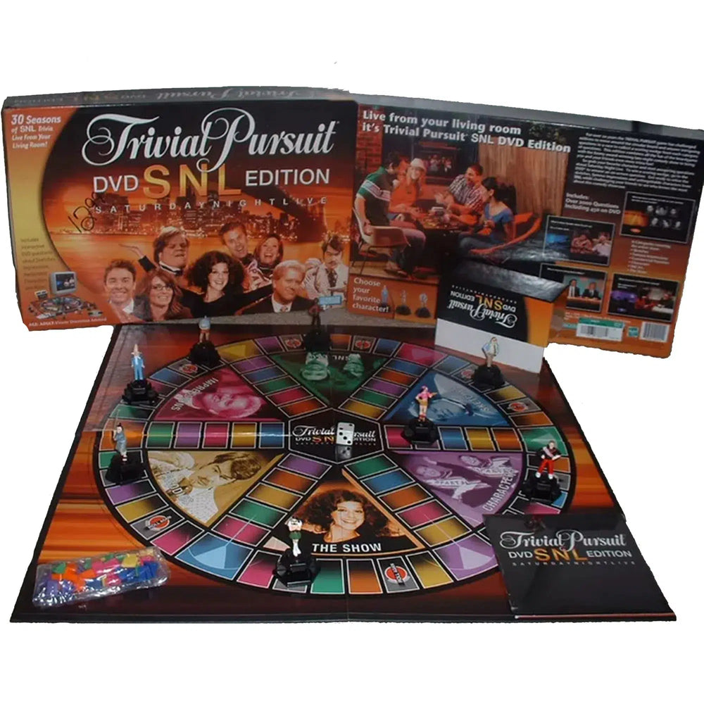 Trivial Pursuit - SNL Edition [Saturday Night Live] DVD Board Game - Parker Brothers