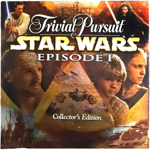 Trivial Pursuit: Star Wars - Episode I - Trivia Sci-Fi Board Game for Family and Adults (2-6 Players, Ages 12+) - Parker Brothers