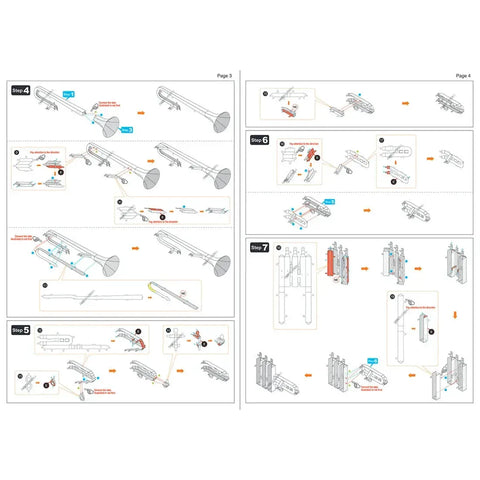 Trumpet Figure Model Kit (Steel, Moderate Difficulty) - Fascinations - Metal Earth Series