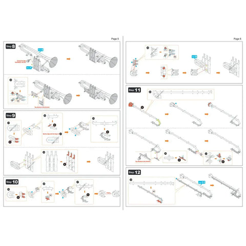 Trumpet Figure Model Kit (Steel, Moderate Difficulty) - Fascinations - Metal Earth Series