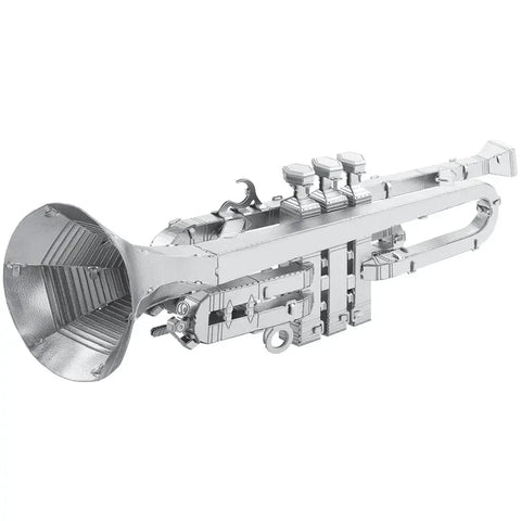 Trumpet Figure Model Kit (Steel, Moderate Difficulty) - Fascinations - Metal Earth Series