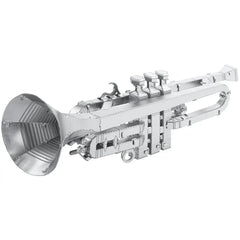 Trumpet Figure Model Kit (Steel, Moderate Difficulty) - Fascinations - Metal Earth Series