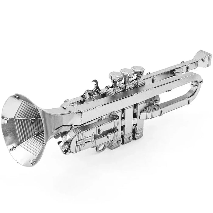 Trumpet Figure Model Kit (Steel, Moderate Difficulty) - Fascinations - Metal Earth Series