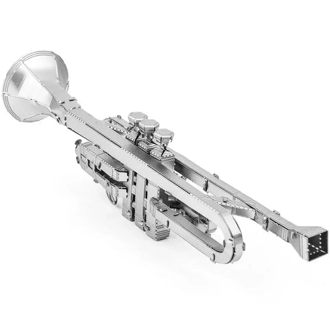 Trumpet Figure Model Kit (Steel, Moderate Difficulty) - Fascinations - Metal Earth Series