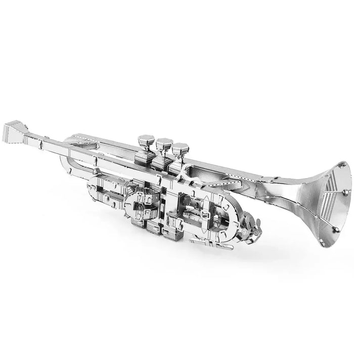 Trumpet Figure Model Kit (Steel, Moderate Difficulty) - Fascinations - Metal Earth Series