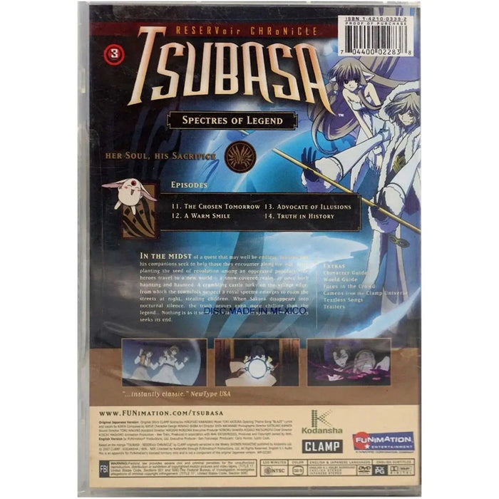 Tsubasa: Reservoir Chronicle | Anime TV Series | DVD