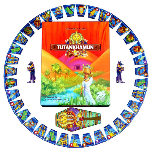 Tutankhamun - Strategy Civilization Board Game for Family, and Adults (2-6 Players, Ages 8+) - 25th Century Games