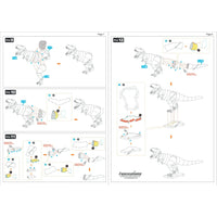 Tyrannosaurus Rex Dinosaur 3D Figure Model Kit (Steel, Moderate Difficulty) -...- Image 10