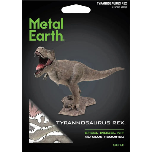 Tyrannosaurus Rex Dinosaur 3D Figure Model Kit (Steel, Moderate Difficulty) - Fascinations - Metal Earth Series - (2024)