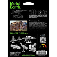 Tyrannosaurus Rex Skeleton Dinosaur 3D Figure Model Kit (Steel, Moderate Diff...- Image 3