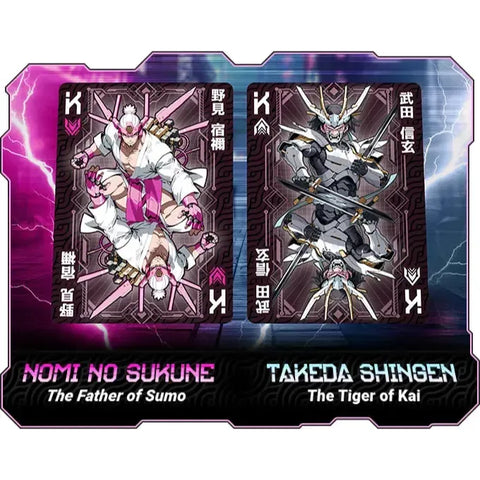UKIYO 2099: YAMI Edition - Premium Cyberpunk Japanese Playing Cards - Wonderland Workshop - KardecK Series