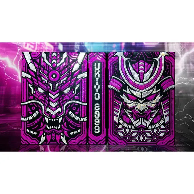 UKIYO 2099: YAMI Edition - Premium Cyberpunk Japanese Playing Cards - Wonderland Workshop - KardecK Series