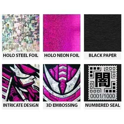 UKIYO 2099: YAMI Edition - Premium Cyberpunk Japanese Playing Cards - Wonderland Workshop - KardecK Series