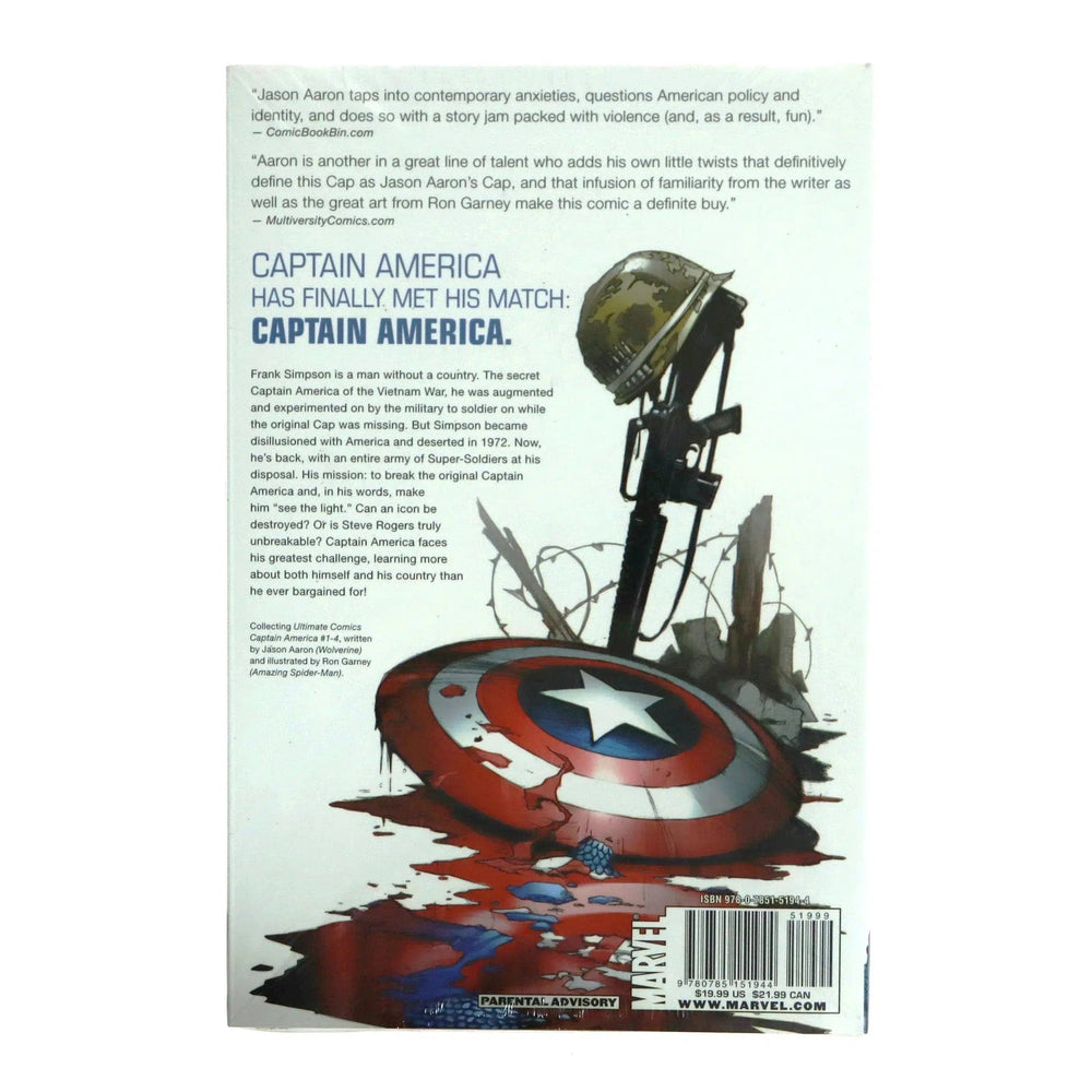 Ultimate Comics: Captain America - Hardcover Comic Book