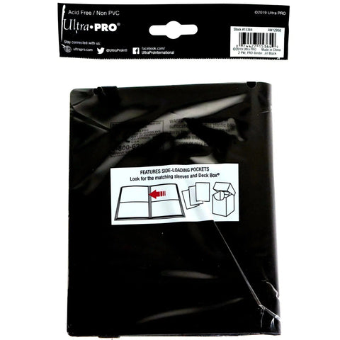 Ultra PRO - Eclipse 2-Pocket Pro Binder (Jet Black)
