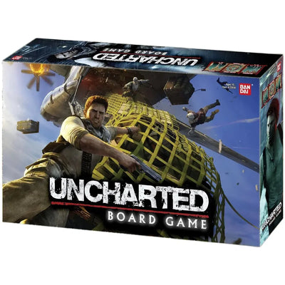 Uncharted: The Board Game - Deck-Building Action/Adventure Board Game for Family and Adults (2-4 Players, Ages 15+) - Bandai