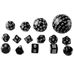 Uncommon Shapes 15-Piece Polyhedral Dice Set - Game Master Dice