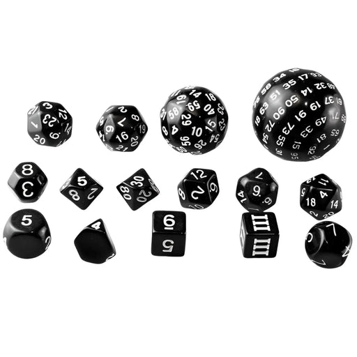 Uncommon Shapes Dice Set (15 Dice, Polyhedral) - Game Master Dice