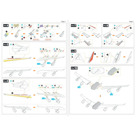 United States Air Force - Air Force One Boeing 747 Aircraft 3D Figure Model Kit (1:397 Scale, Steel, Moderate Difficulty) - Fascinations - Metal Earth Series - (2024) - Image 8