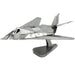 United States Air Force - Lockheed Martin F-117 Nighthawk Stealth Aircraft Figure Model Kit (1:151 Scale, Steel, Moderate Difficulty) - Fascinations - Metal Earth Series - (2023)